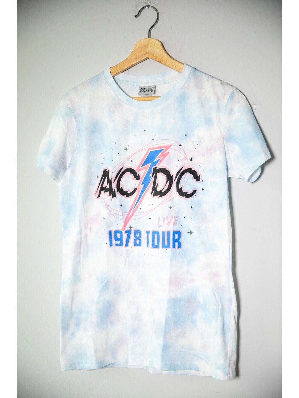 AC/DC Live Tour 1978 T-Shirt - Reprint - Women's Medium